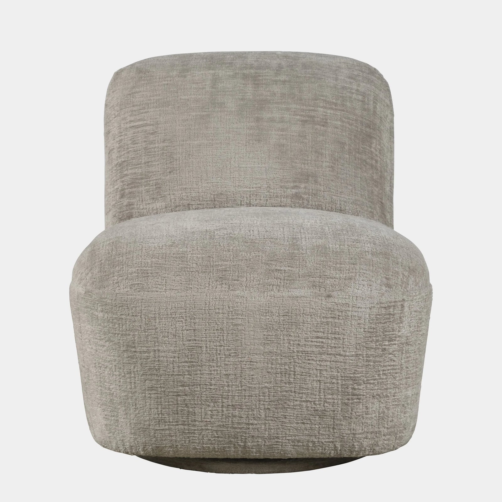 Josie Grey Swivel Club Chair