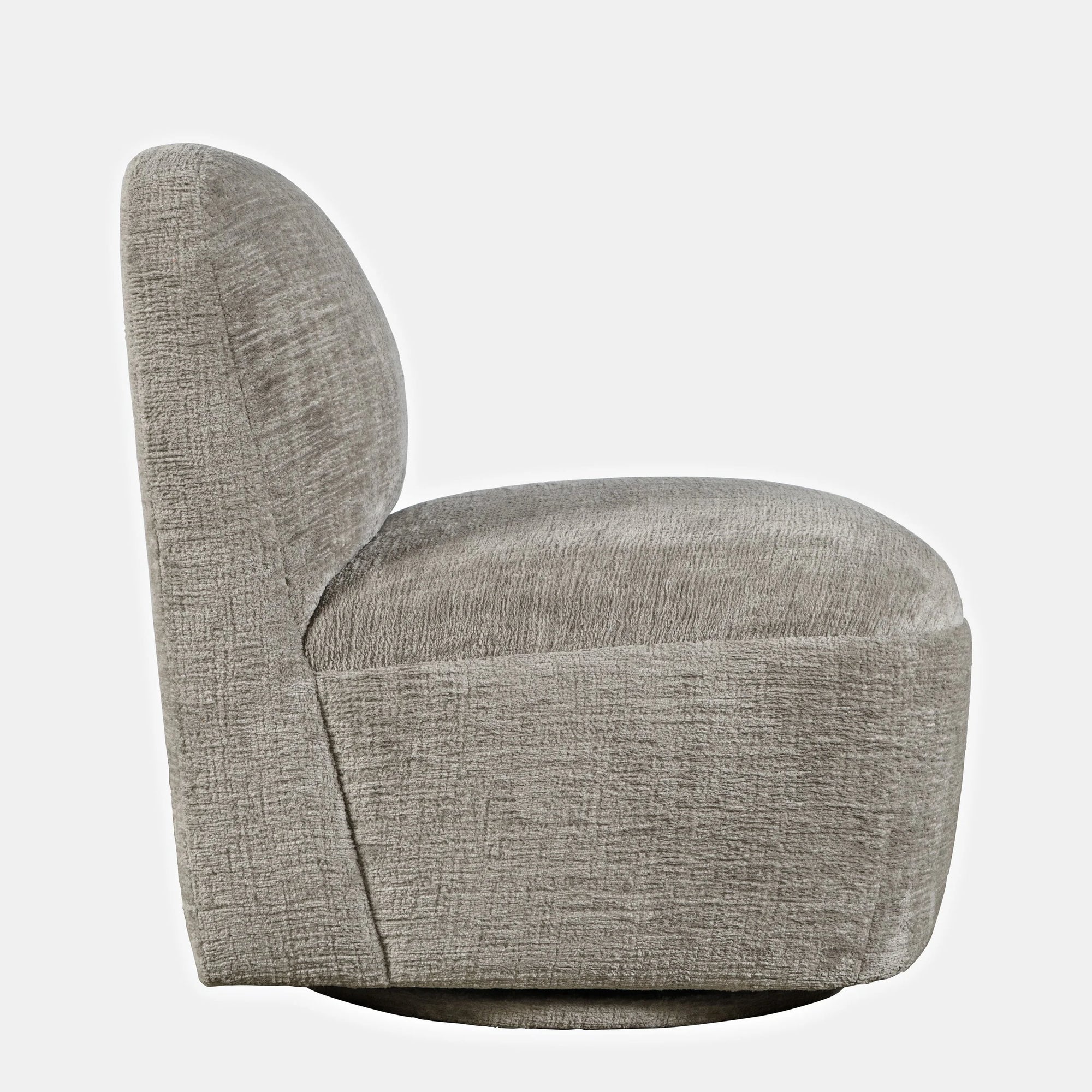 Josie Grey Swivel Club Chair