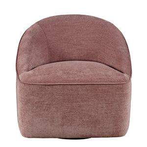 Lulu Lilac Swivel Club Chair — view 2