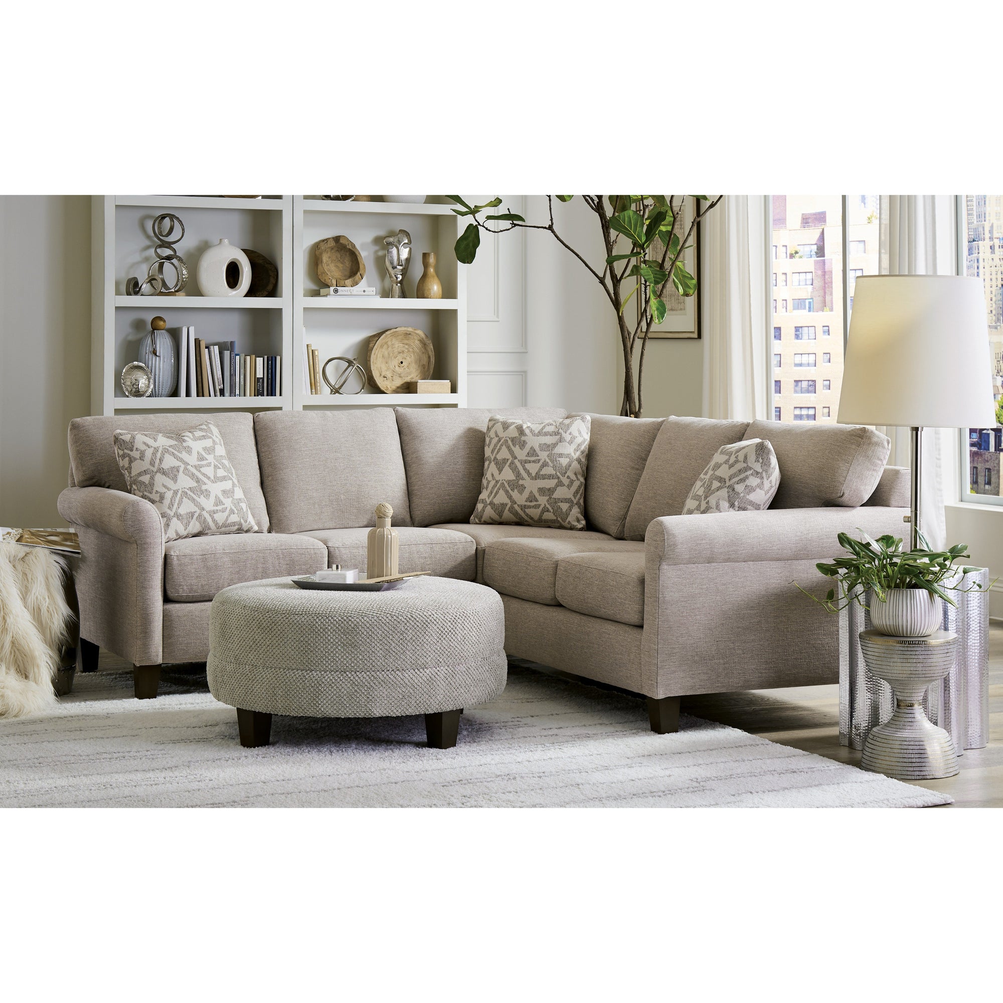 Craftmaster Customizable Modern  M-9 Sofa