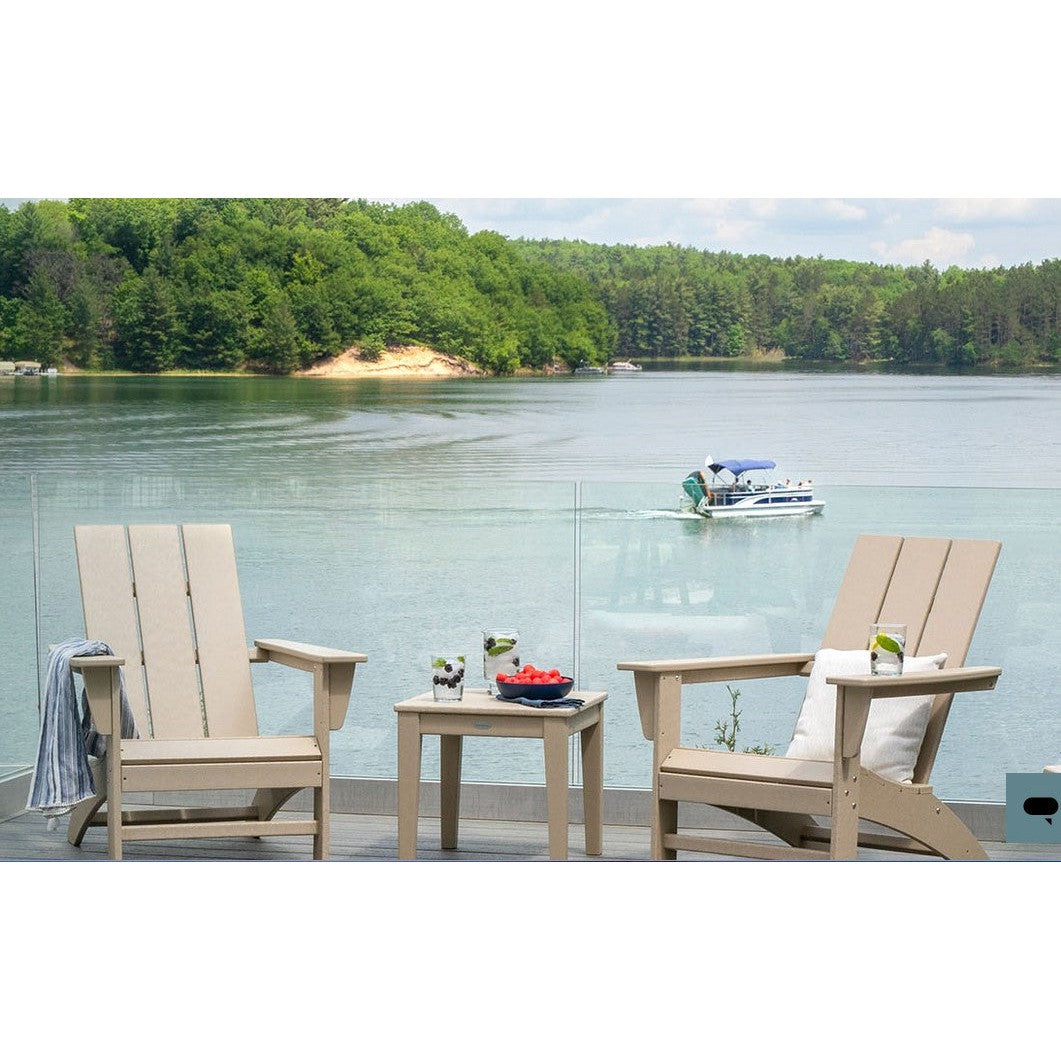 Polywood Modern Curveback Adirondack Chair