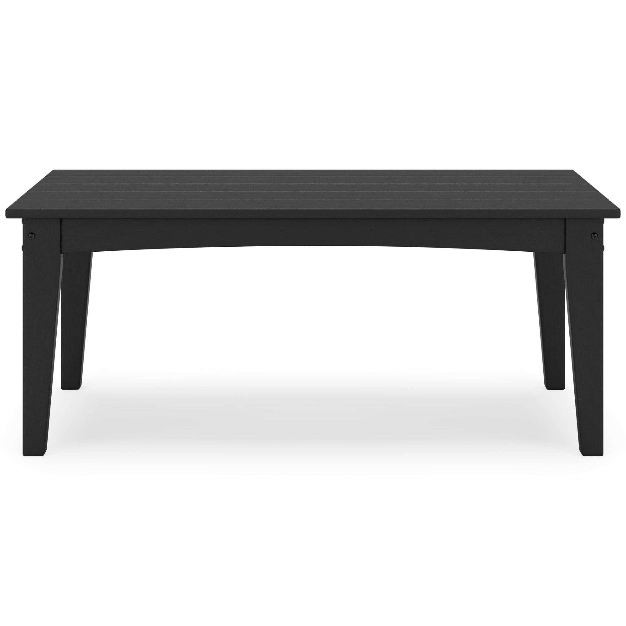 Poly Black Outdoor 44&quot; Coffee Table
