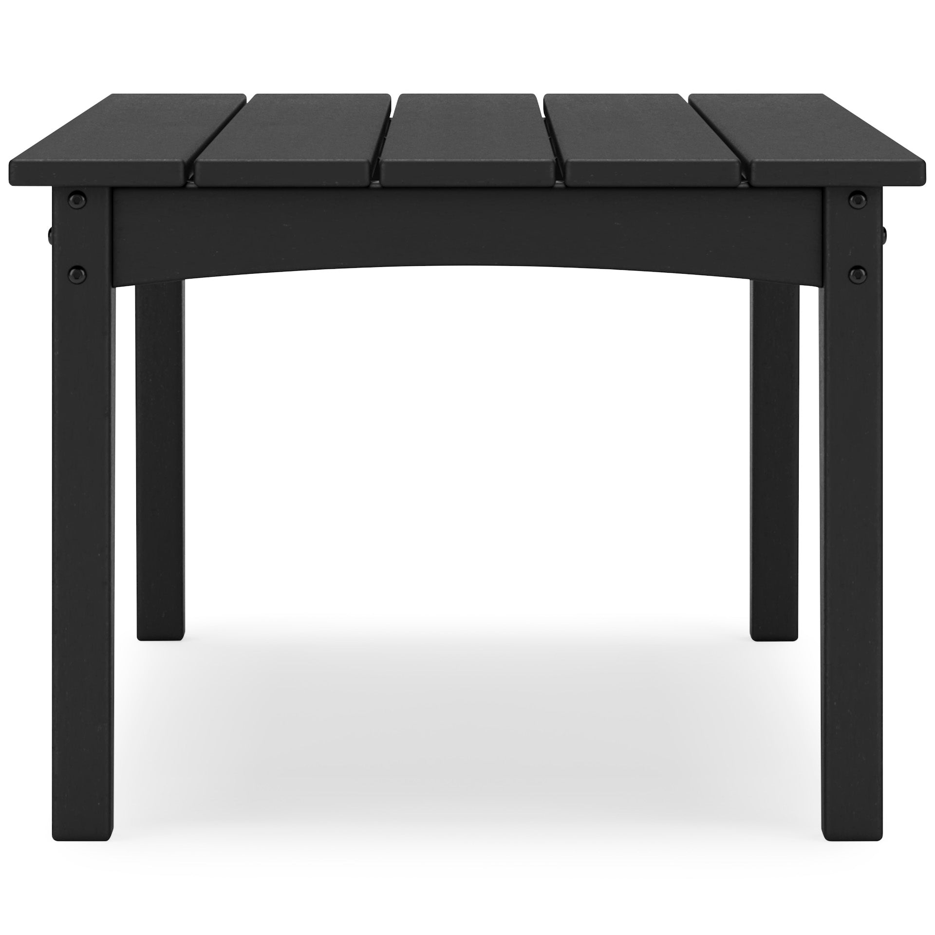 Poly Black 3-Piece Outdoor Swivel Glider Seating Set (2 Swivel Glider Chairs +Coffee Table)