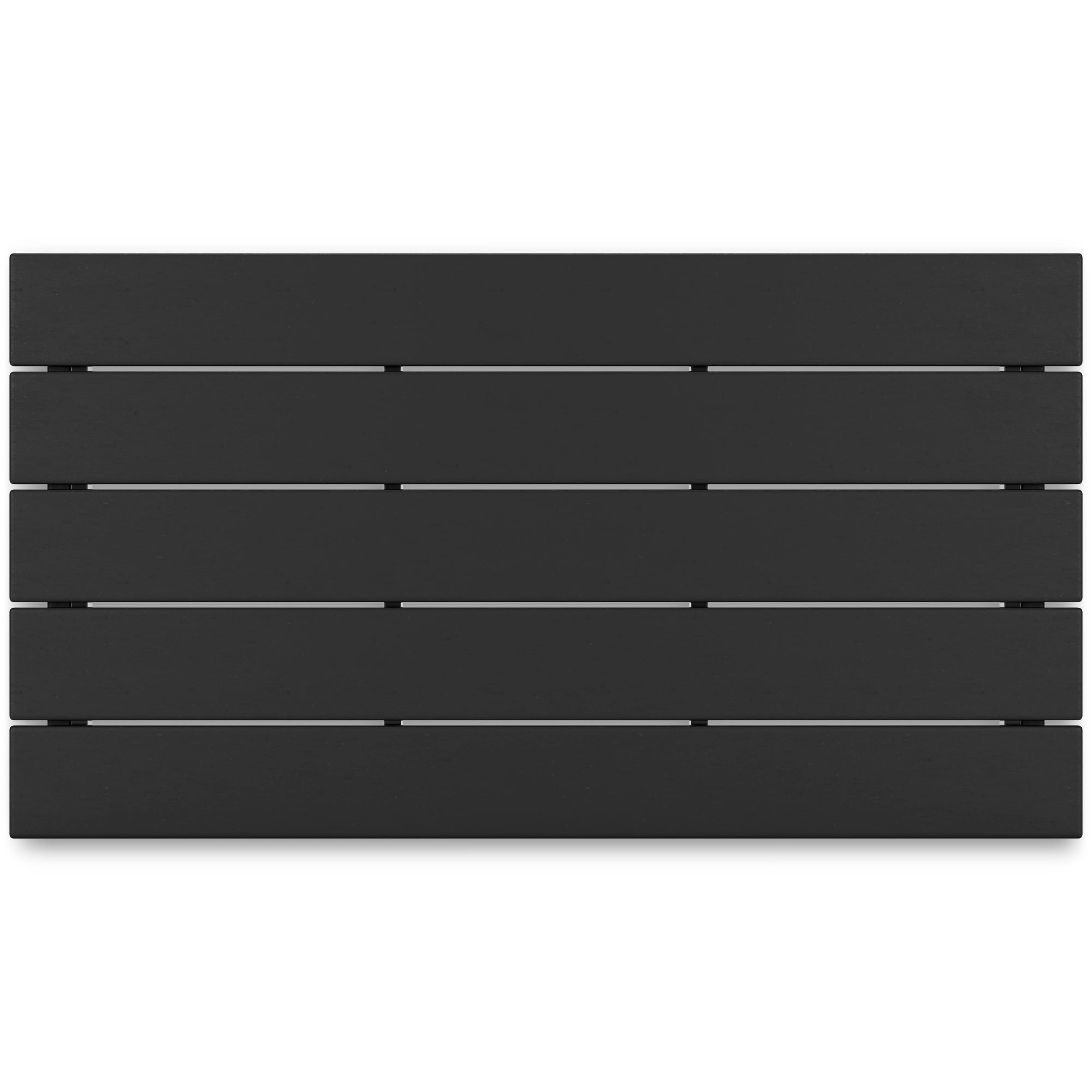 Poly Black Outdoor 44&quot; Coffee Table