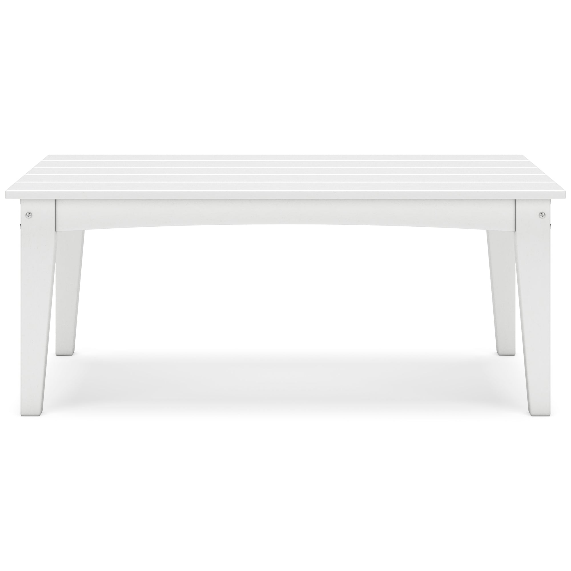 Poly White Outdoor 44&quot; Coffee Table