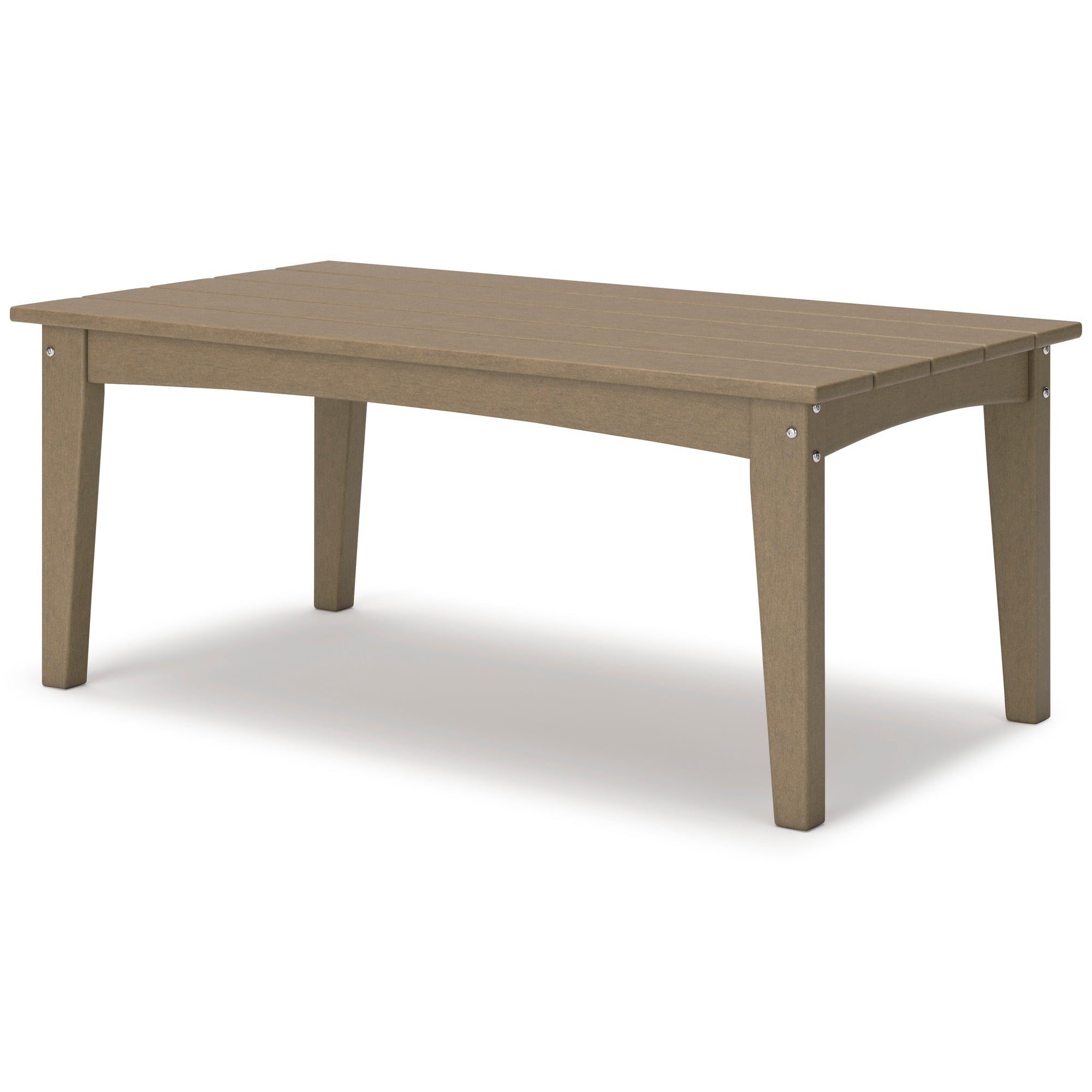 Poly Driftwood Outdoor 44&quot; Coffee Table