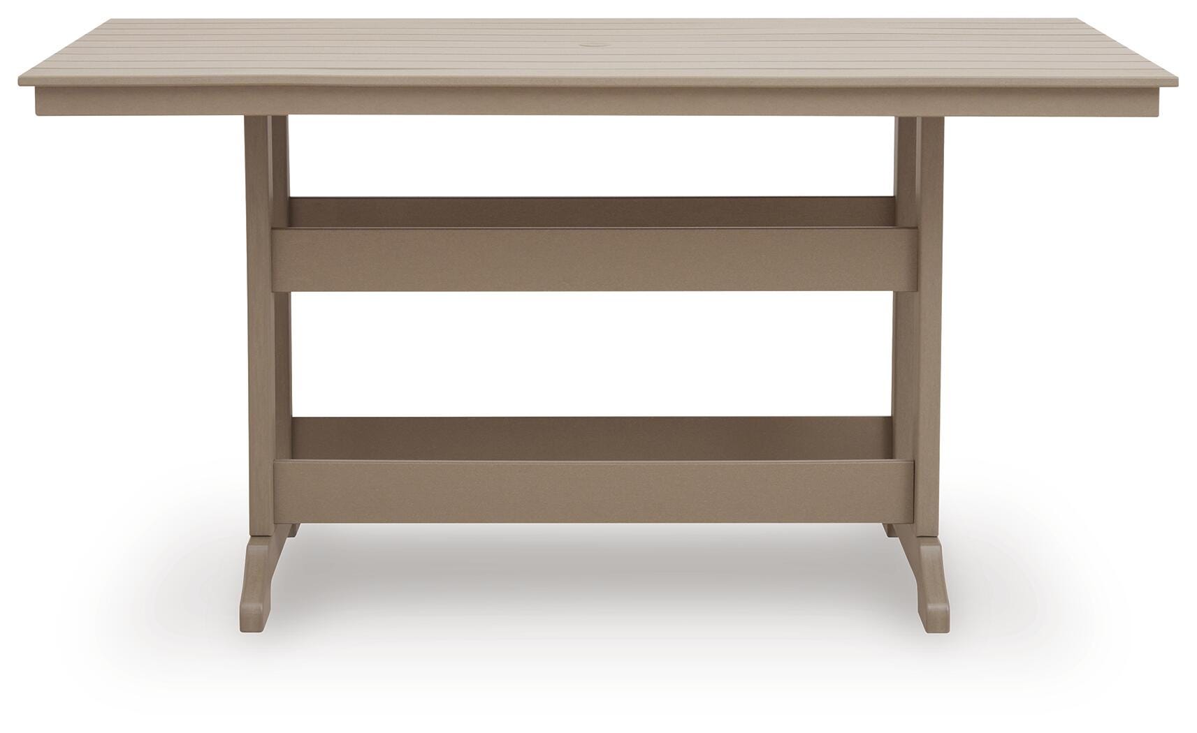 Poly Sand 72" Outdoor Counter Height Dining Table