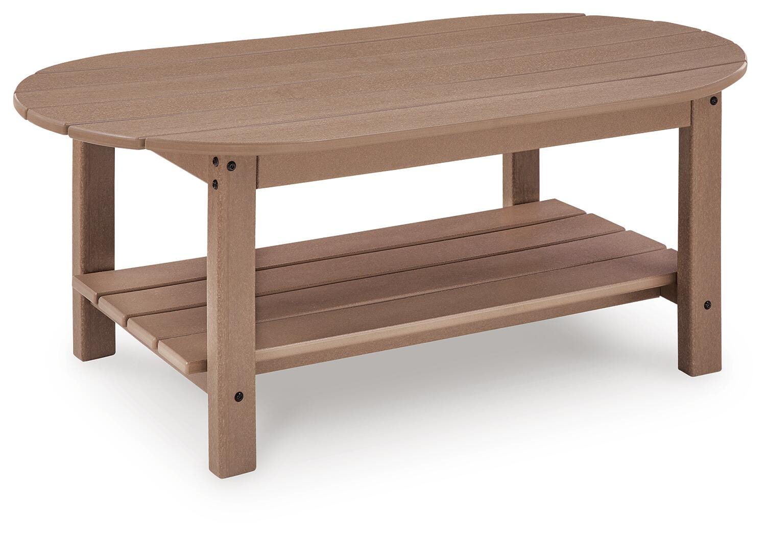 Poly Sand 48" Outdoor Coffee Table