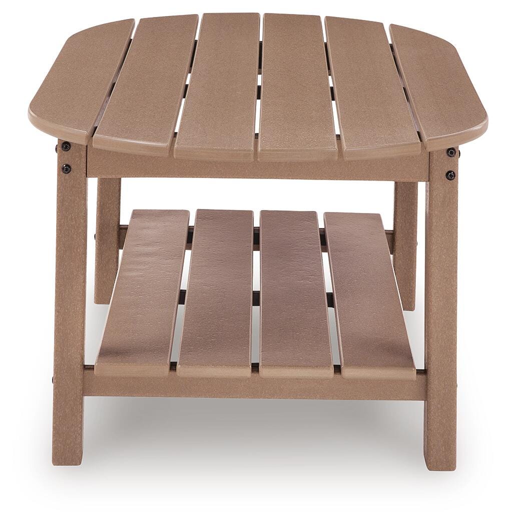 Poly Sand 48" Outdoor Coffee Table