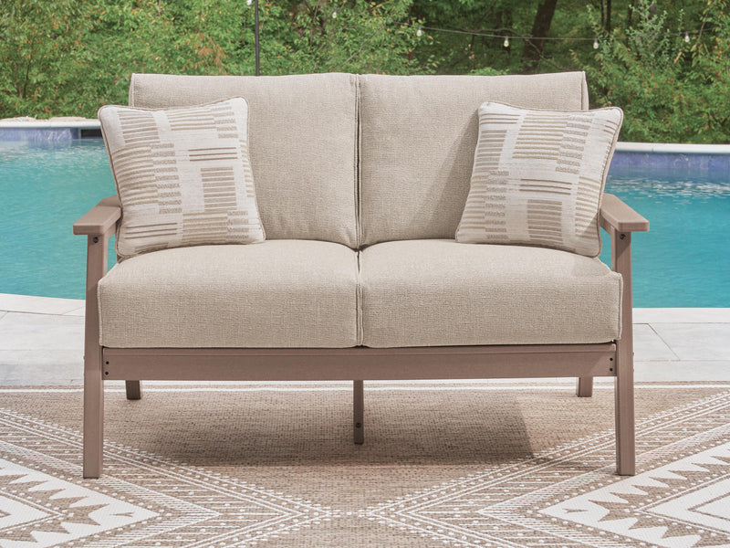 Poly Sand Outdoor 54" Loveseat