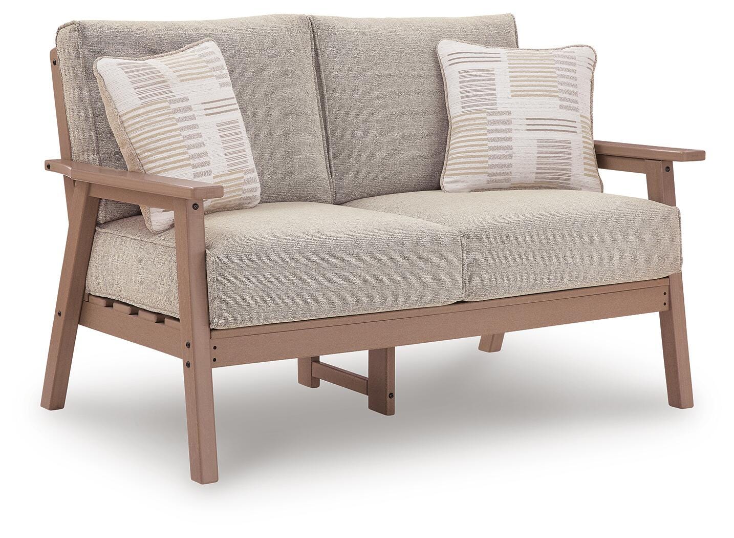 Poly Sand Outdoor 54" Loveseat