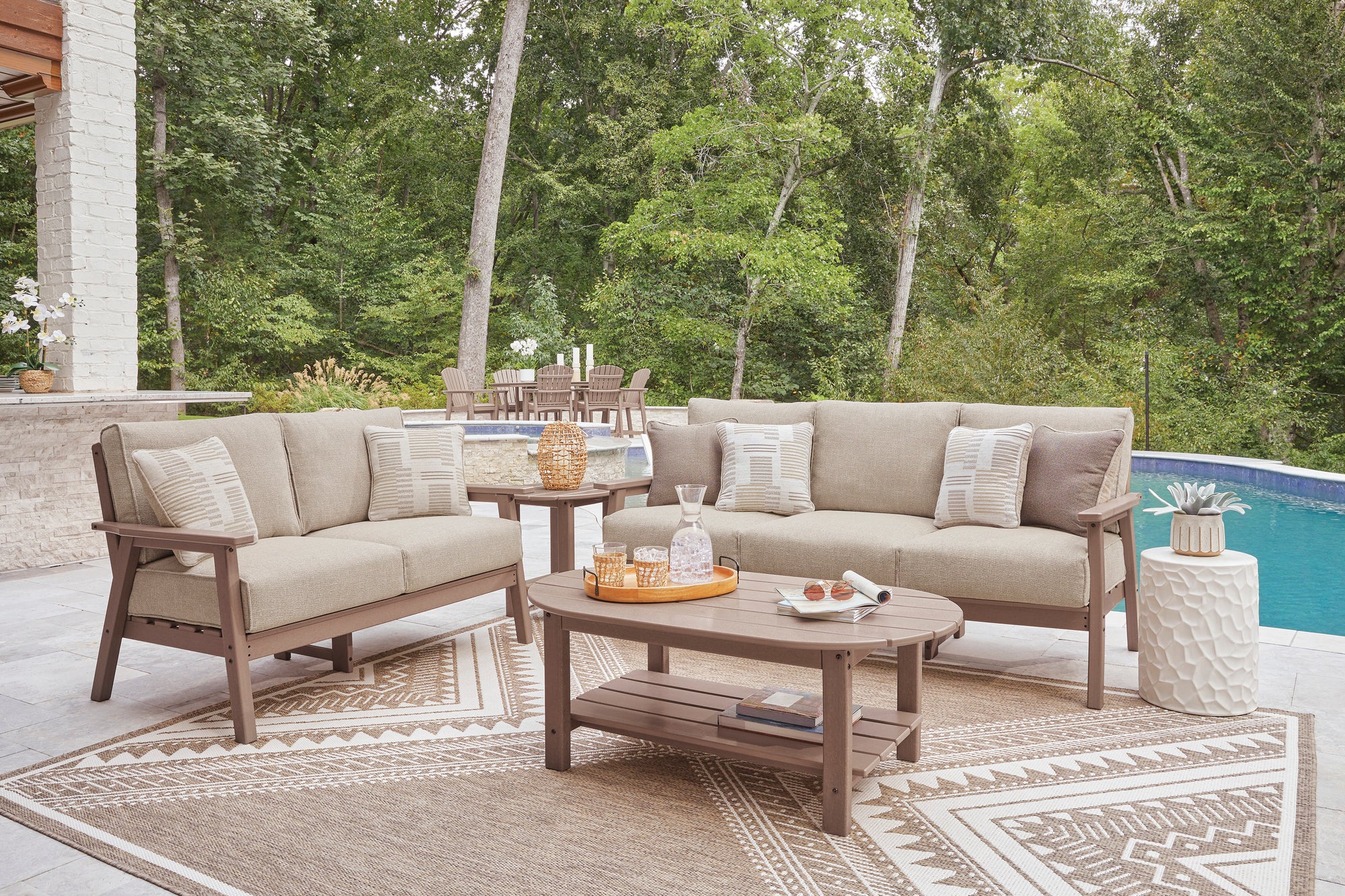 Poly Sand Outdoor Seating Set