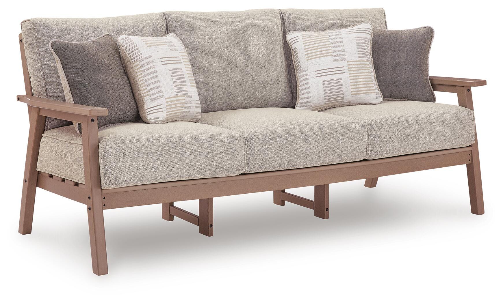 Poly Sand Outdoor 78" Sofa