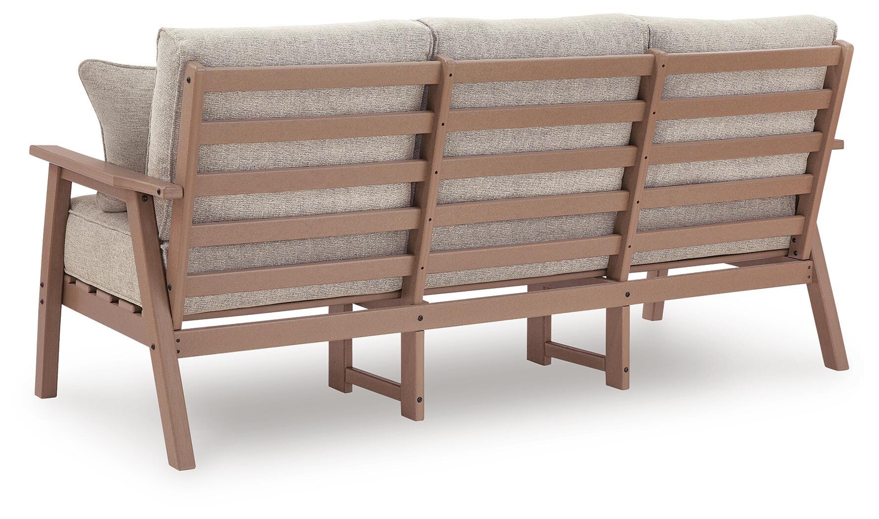 Poly Sand Outdoor 78" Sofa