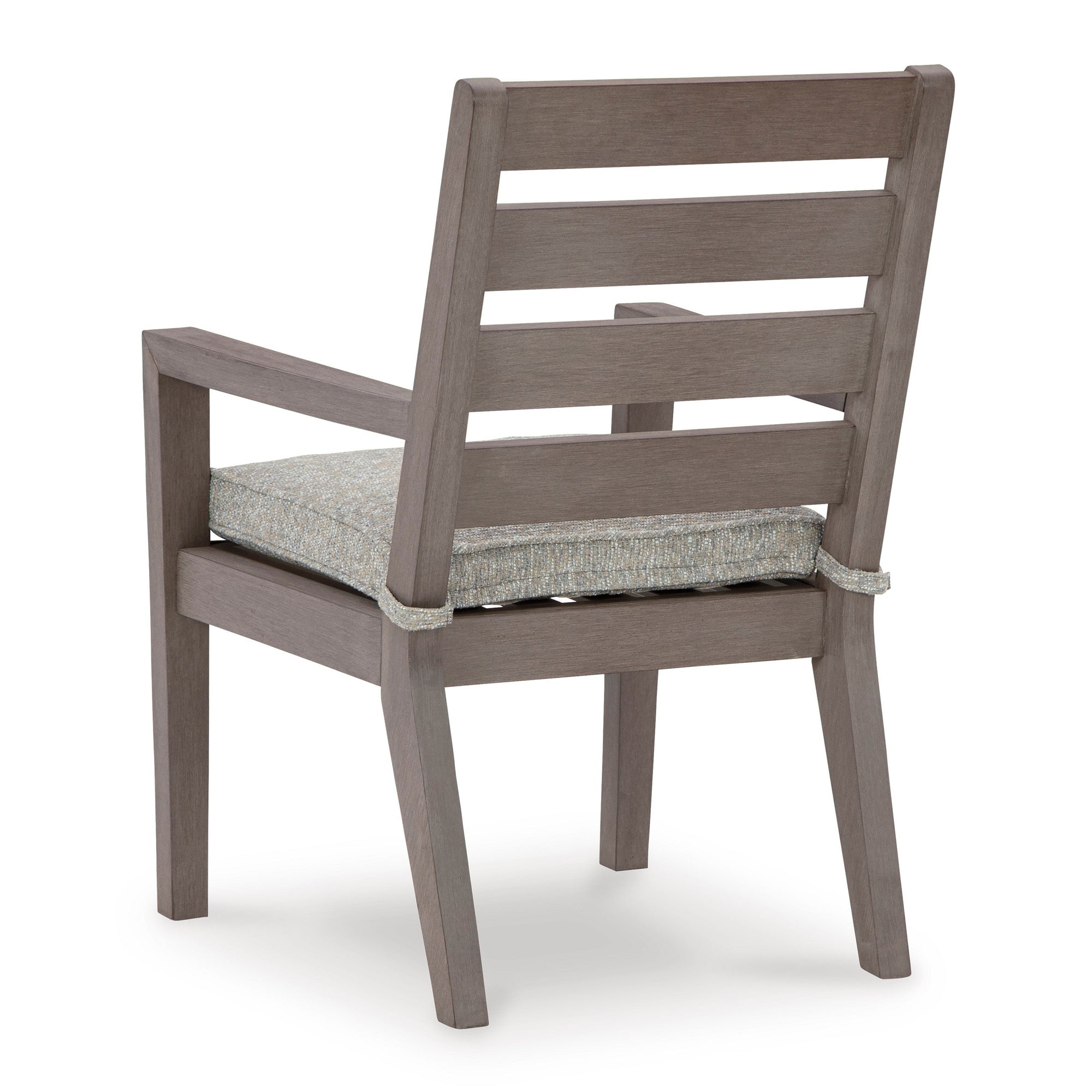 Poly Teak Taupe Outdoor Dining Chairs &amp; Benches