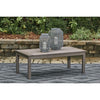Poly Teak Taupe 48&quot; Coffee Table