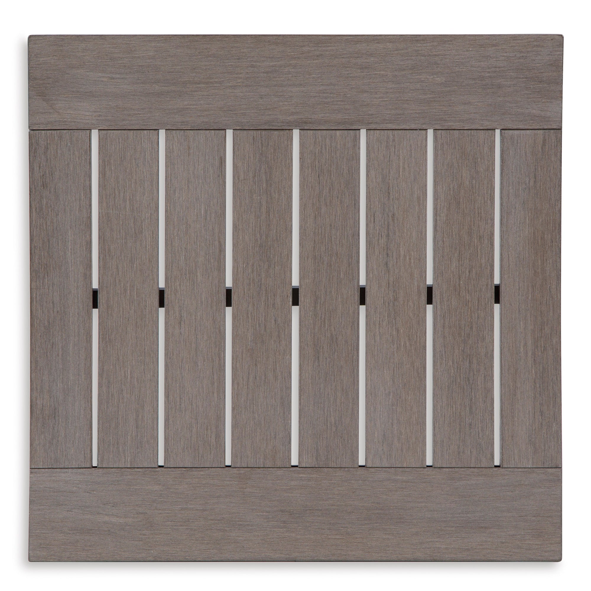 Poly Teak Taupe Side Table