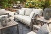 Poly Teak Taupe Outdoor Deep Seating Sets