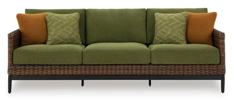 Soho Moss Outdoor 88&quot; Sofa