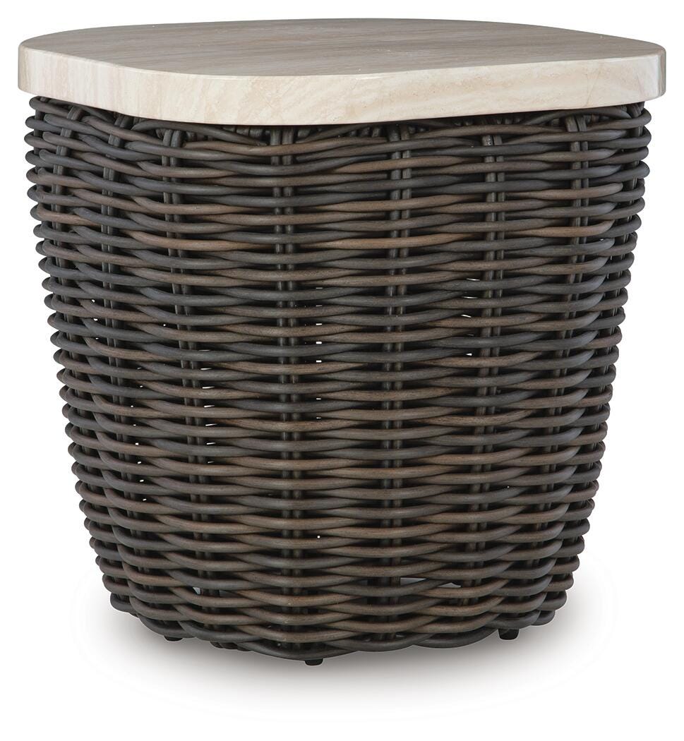 Summer Classic 23" Outdoor Sq End Table