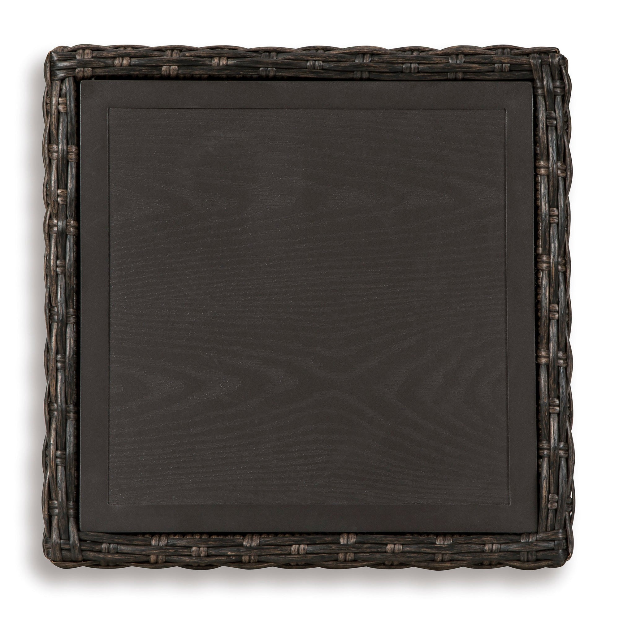 Outdoor 20&quot; Woven End Table in Sag Harbor / Sea Cliff