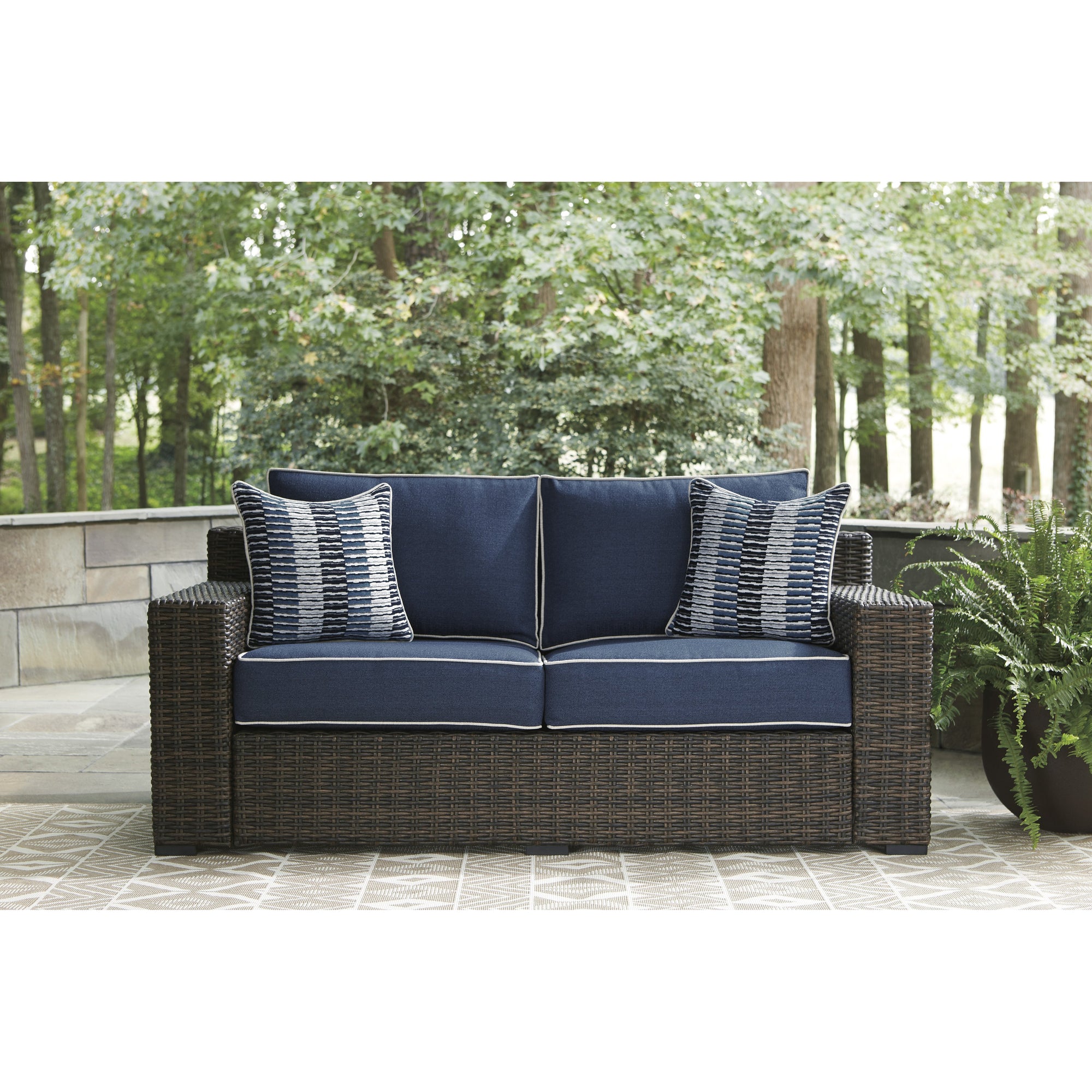 Sag Harbor Outdoor 70&quot; Loveseat