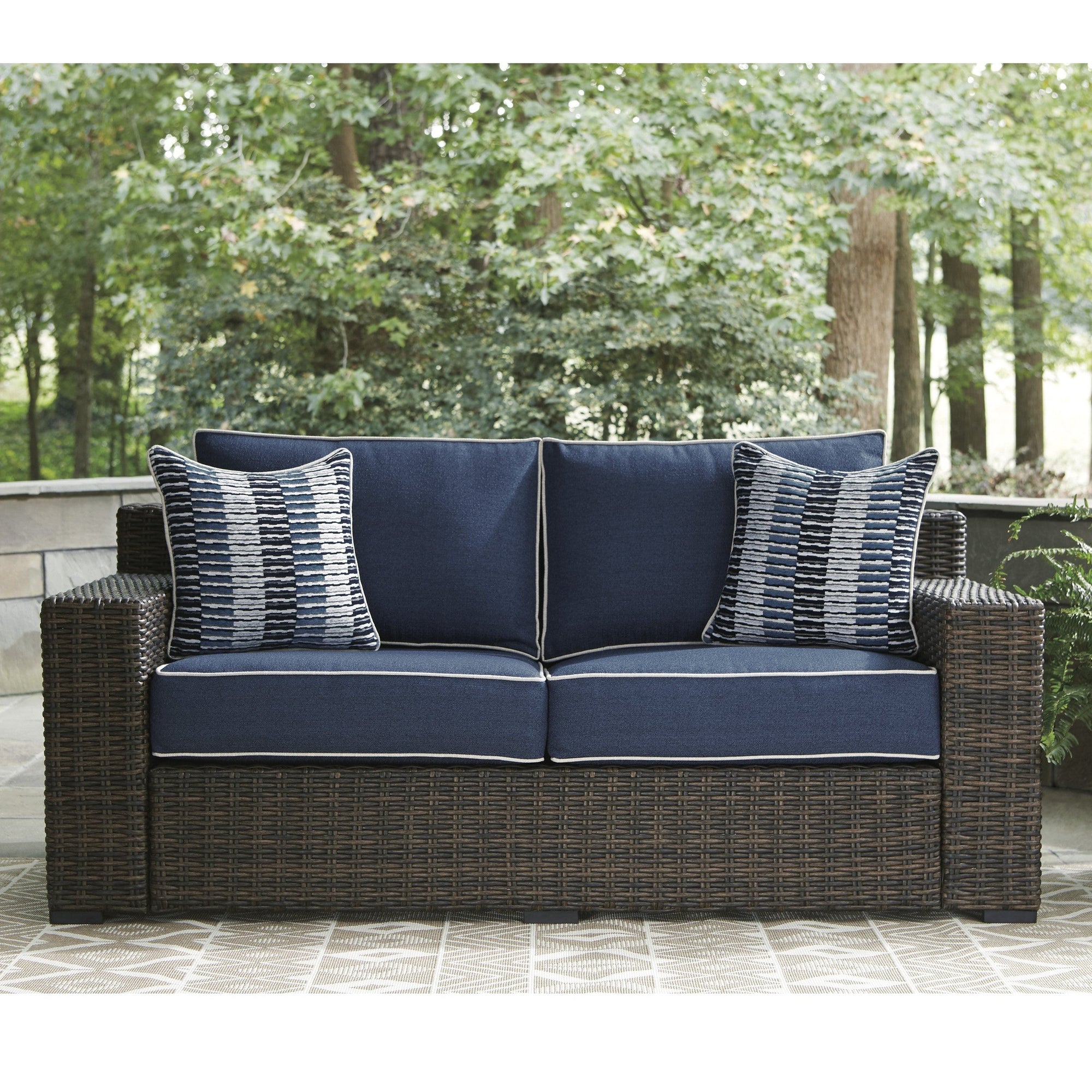 Sag Harbor Outdoor 70&quot; Loveseat