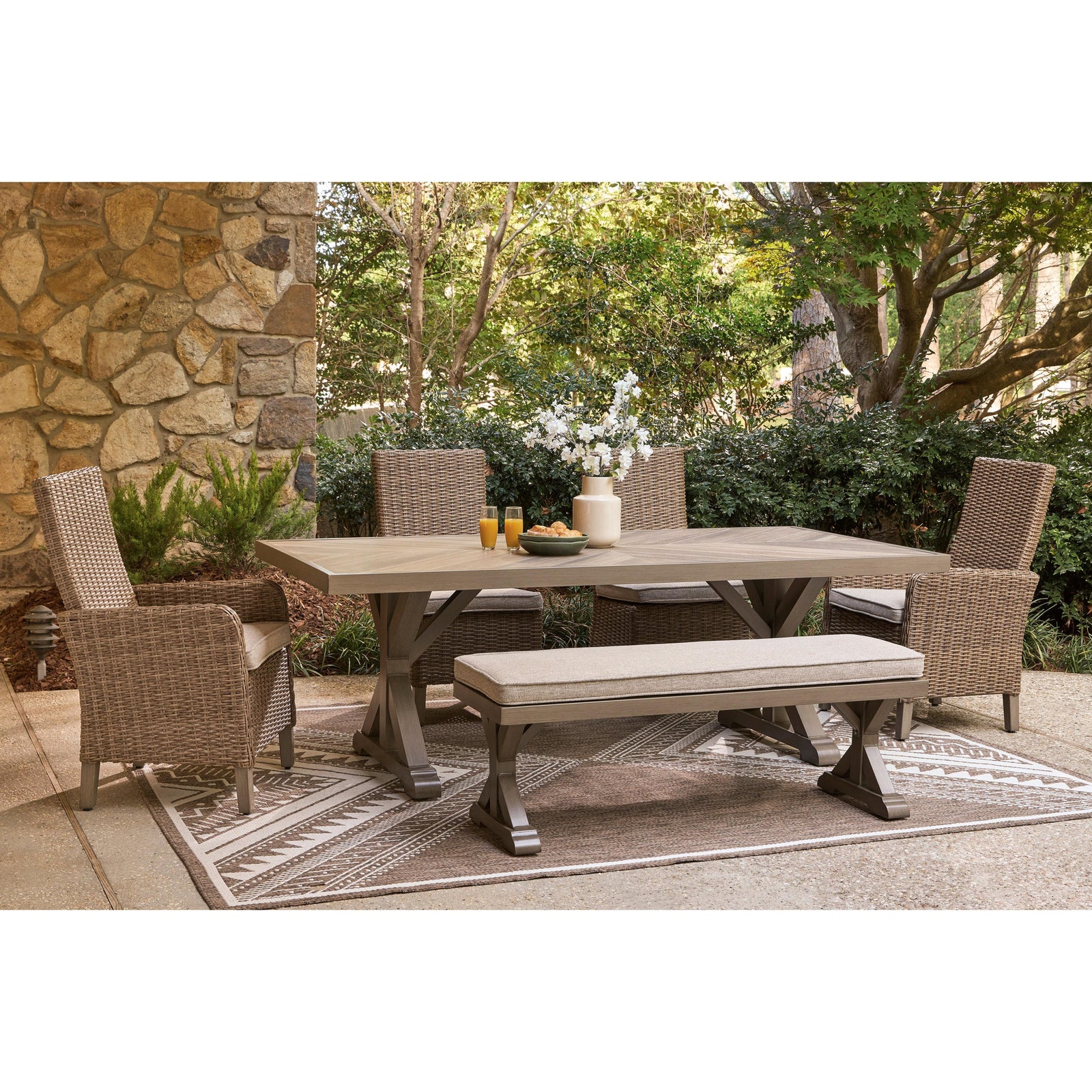 Fire Island Mist* Outdoor Dining Set