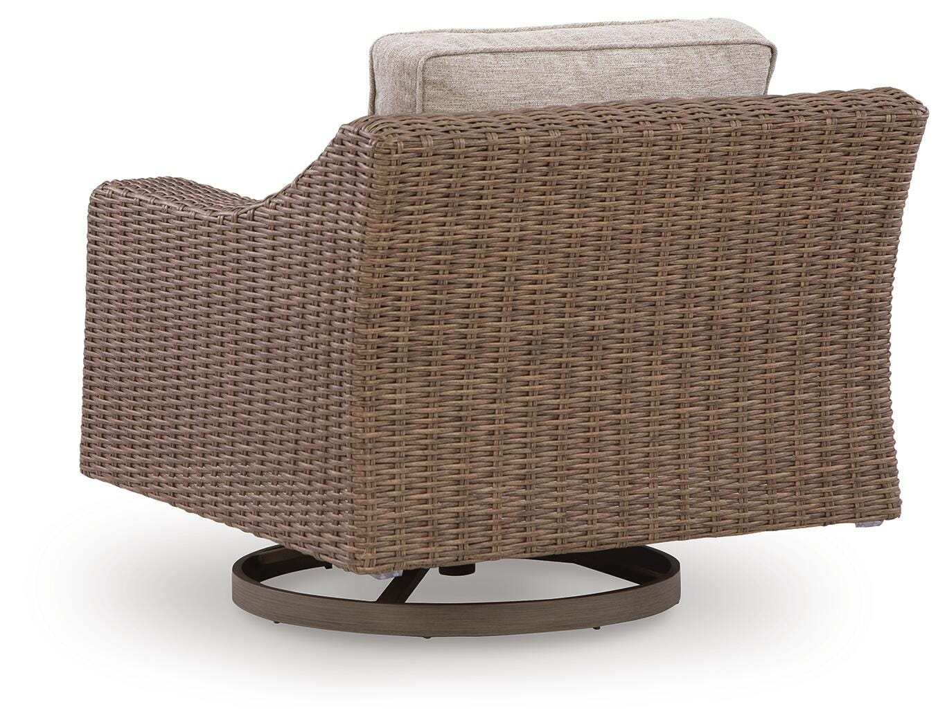Fire Island Mist* Outdoor Swivel Rocker Chair