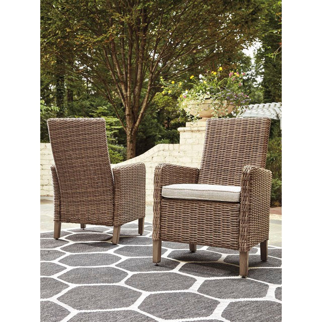 Fire Island Mist Outdoor Dining Side Chairs, Arm Chairs &amp; Bench