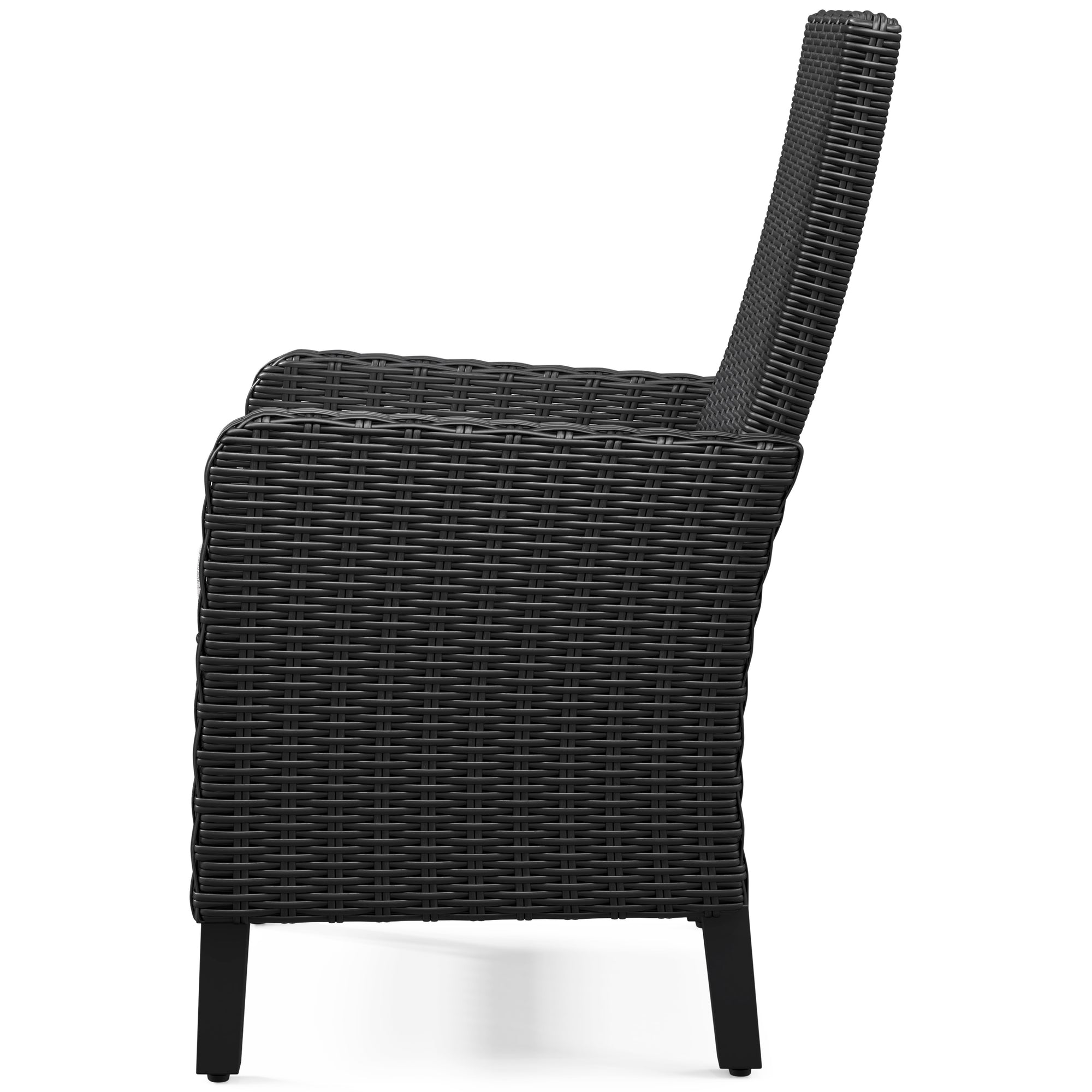 Fire Island Black Outdoor Woven Armchair - NEW
