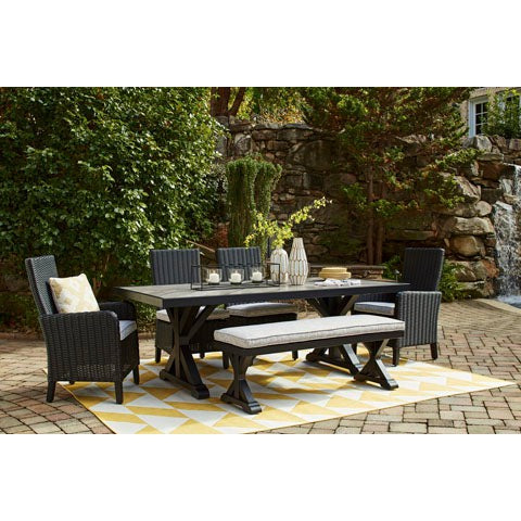 Fire Island Black Outdoor Dining Sets - NEW