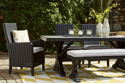 Fire Island Black Outdoor Dining Sets