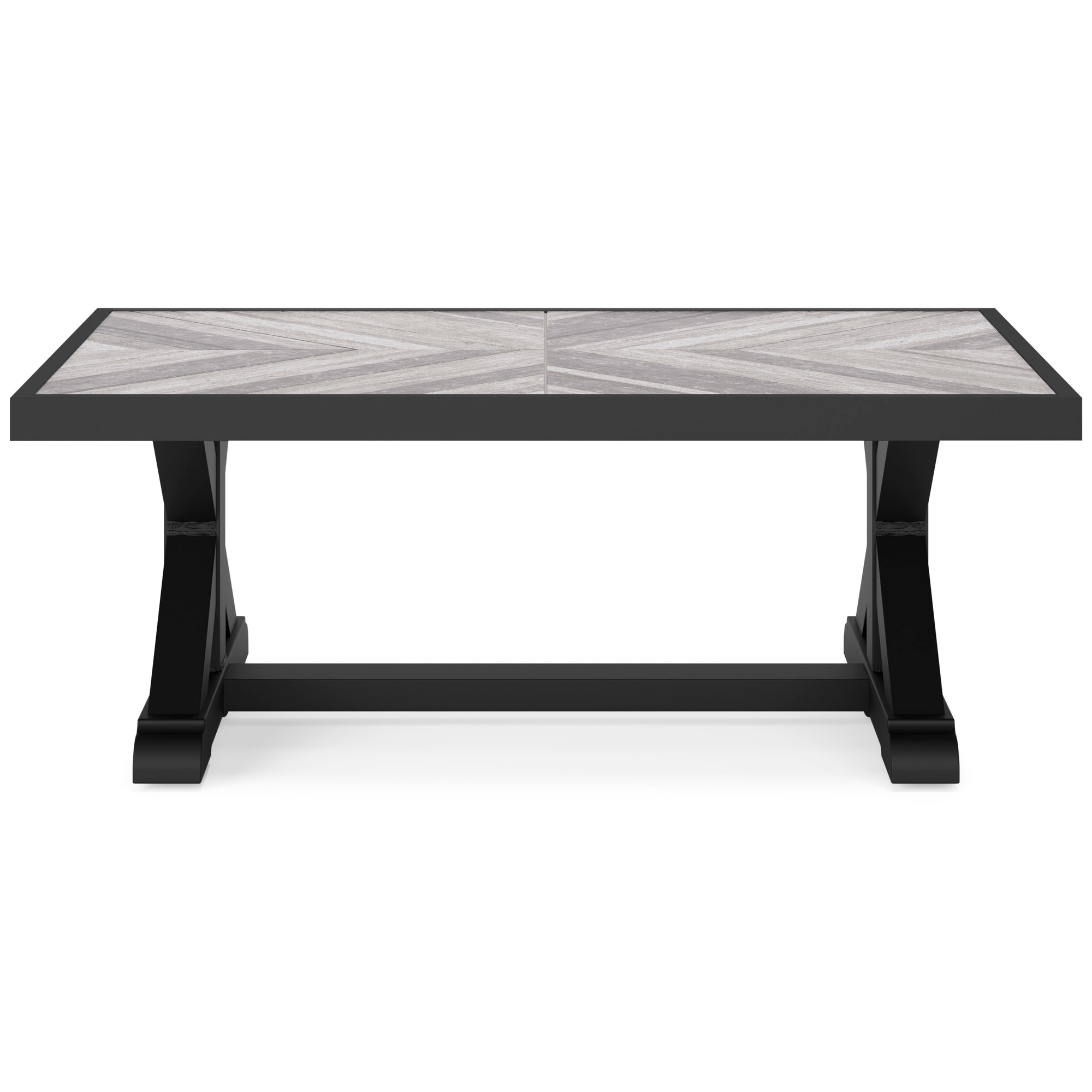 Fire Island Black Outdoor 48&quot; Coffee Table - NEW