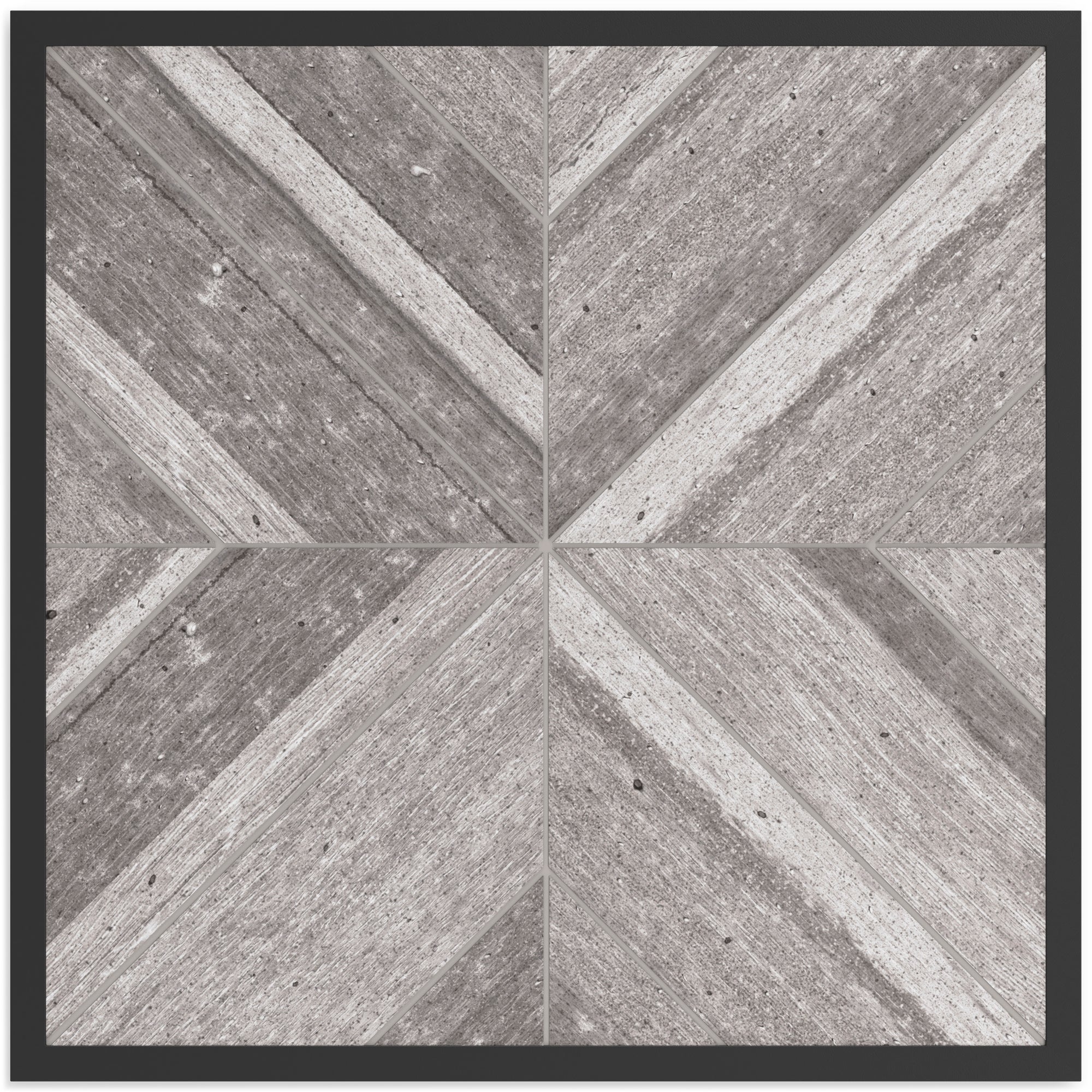 Fire Island Black Outdoor 22&quot; Square End Table