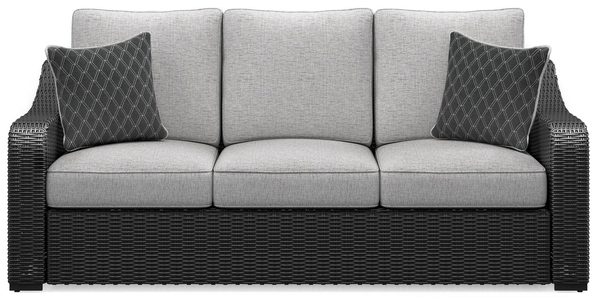 Fire Island Black Outdoor Sofa