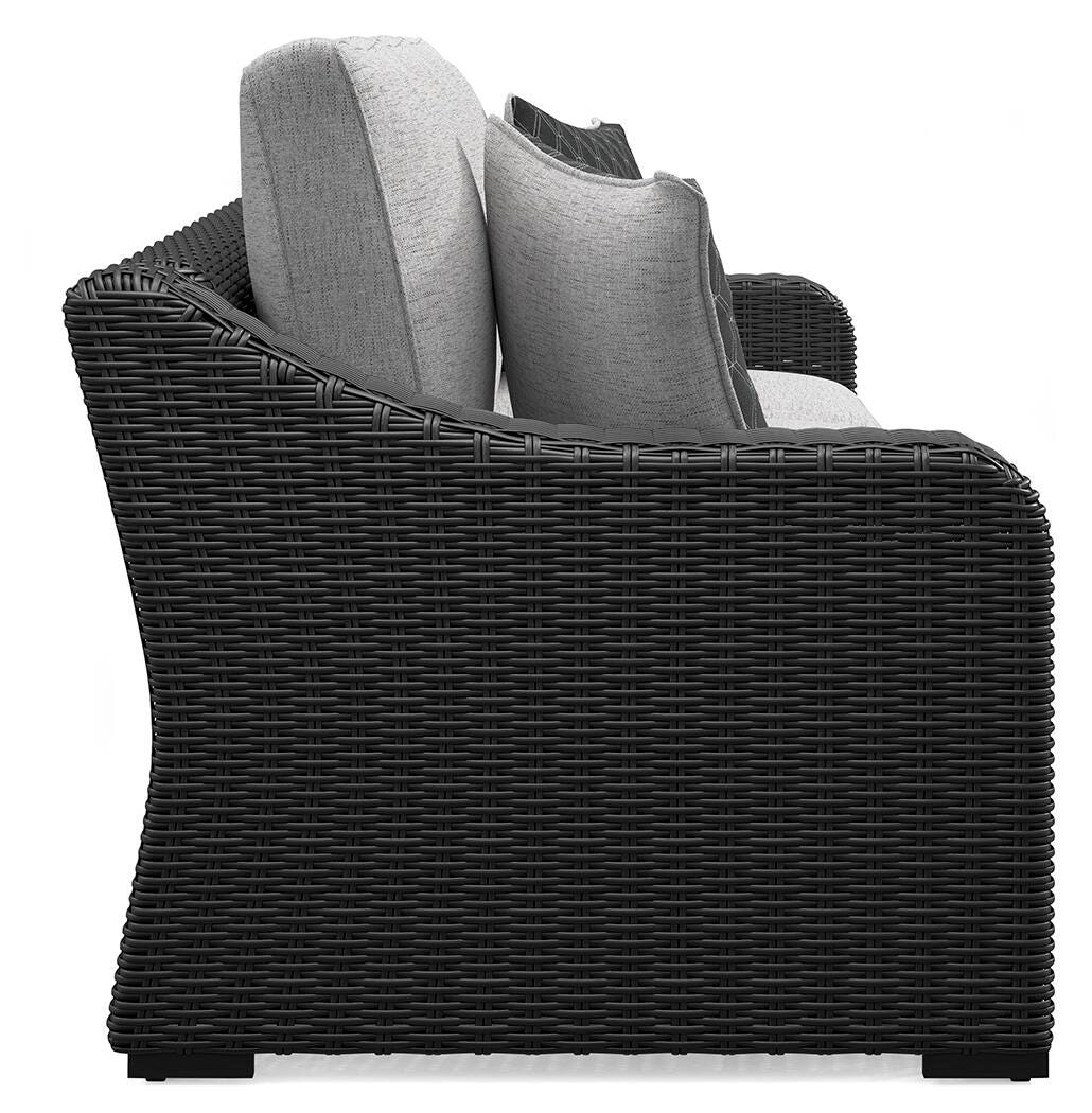 Fire Island Black Outdoor Sofa