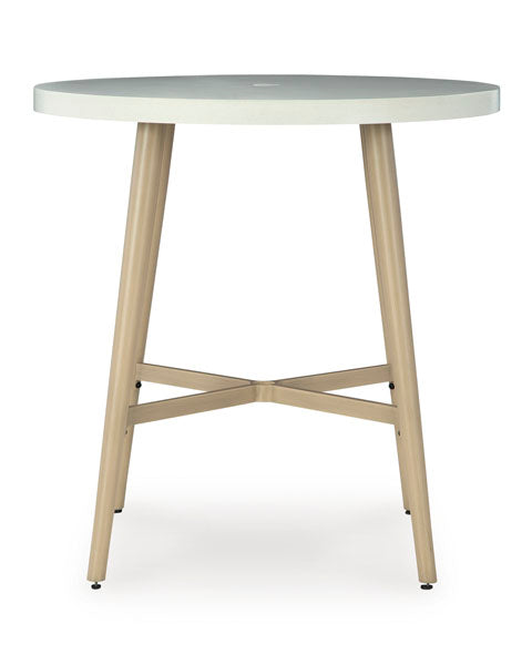 St Bart&#39;s 40&quot; Round Outdoor Pub Table