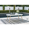 St. Barts Open Weave Wicker Outdoor Dining Set Components