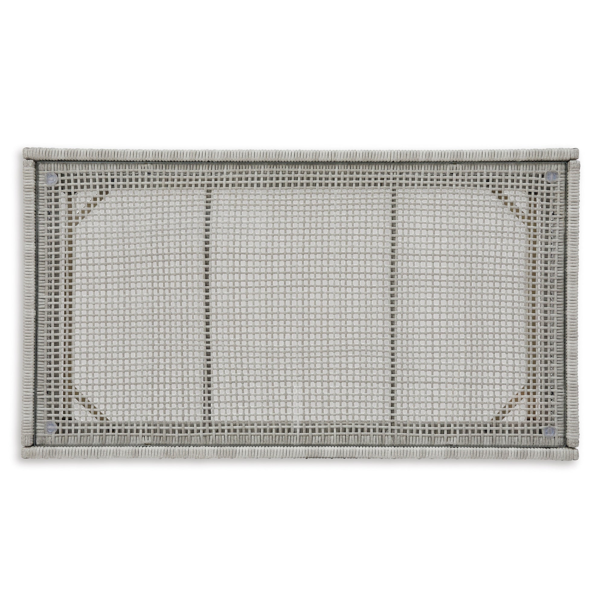 St Barts Outdoor Coffee Table Open Weave  48&quot;