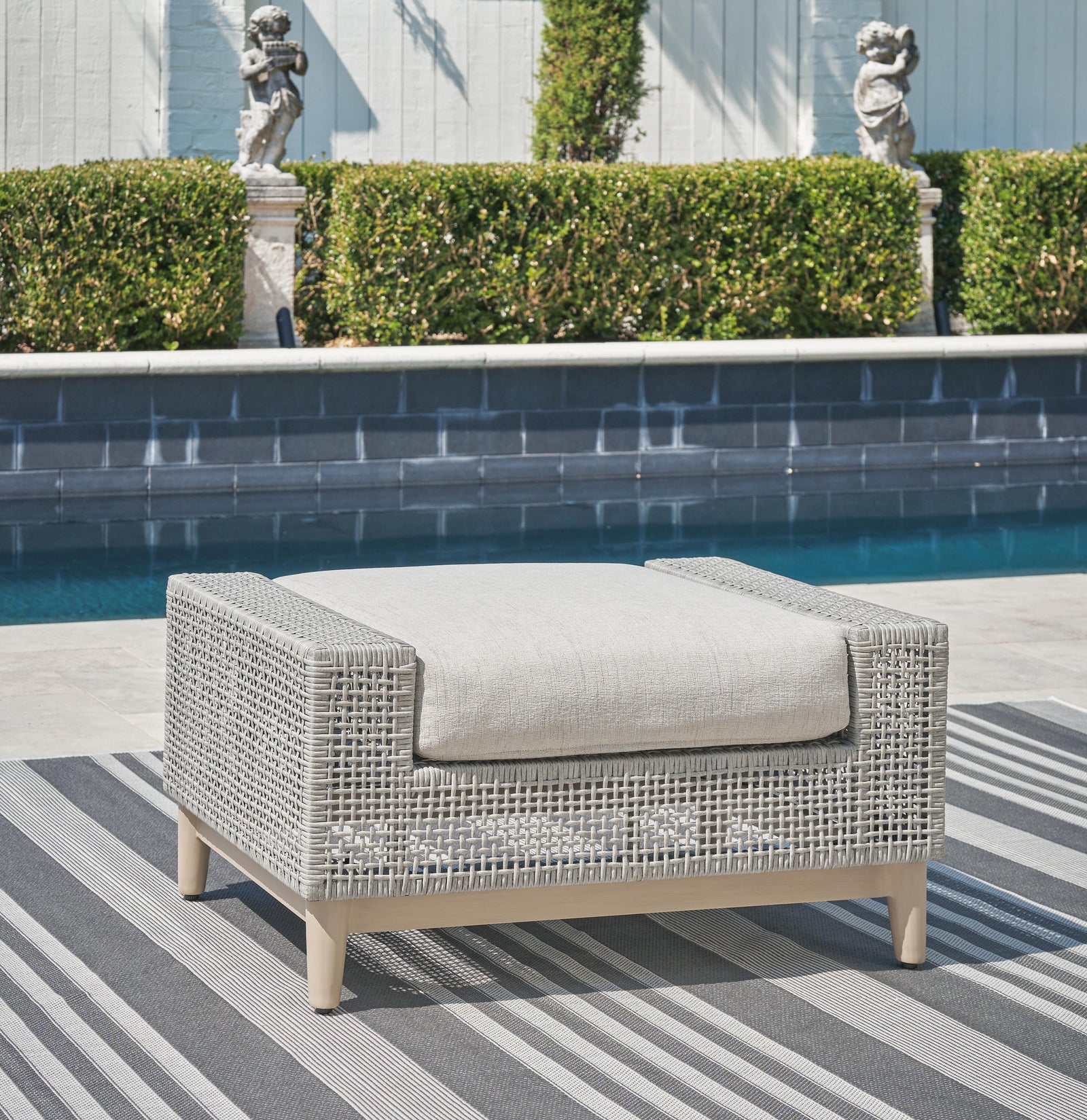 St Barts Outdoor Ottoman