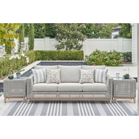 St Barts Open Weave Outdoor 4pc Seating Set