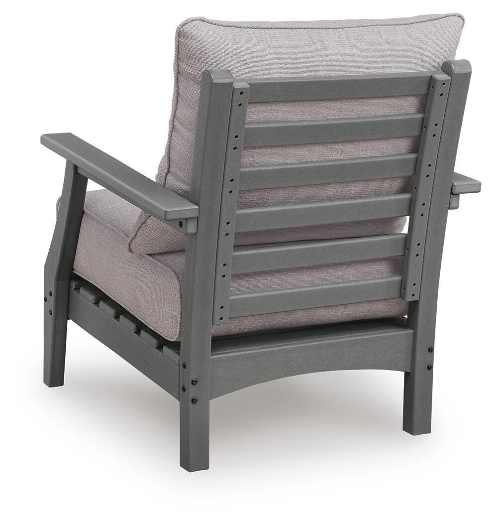 Poly Grey Outdoor Club Chair