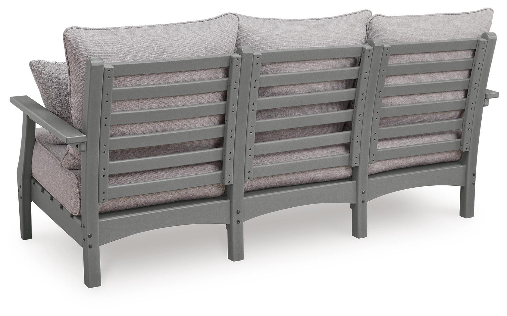 Poly Grey 78" Outdoor Sofa