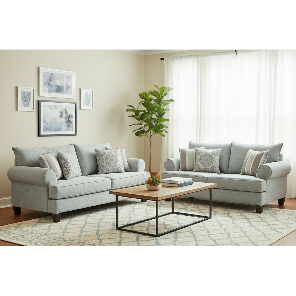 Locust Valley Sofa + Loveseat 2-Pc Set