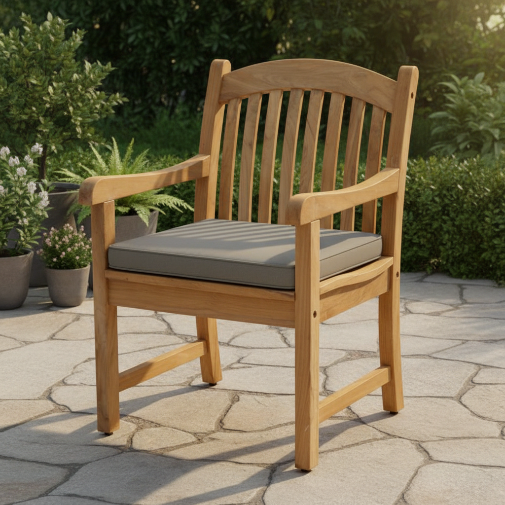 Tista Teak Chair with Cushion