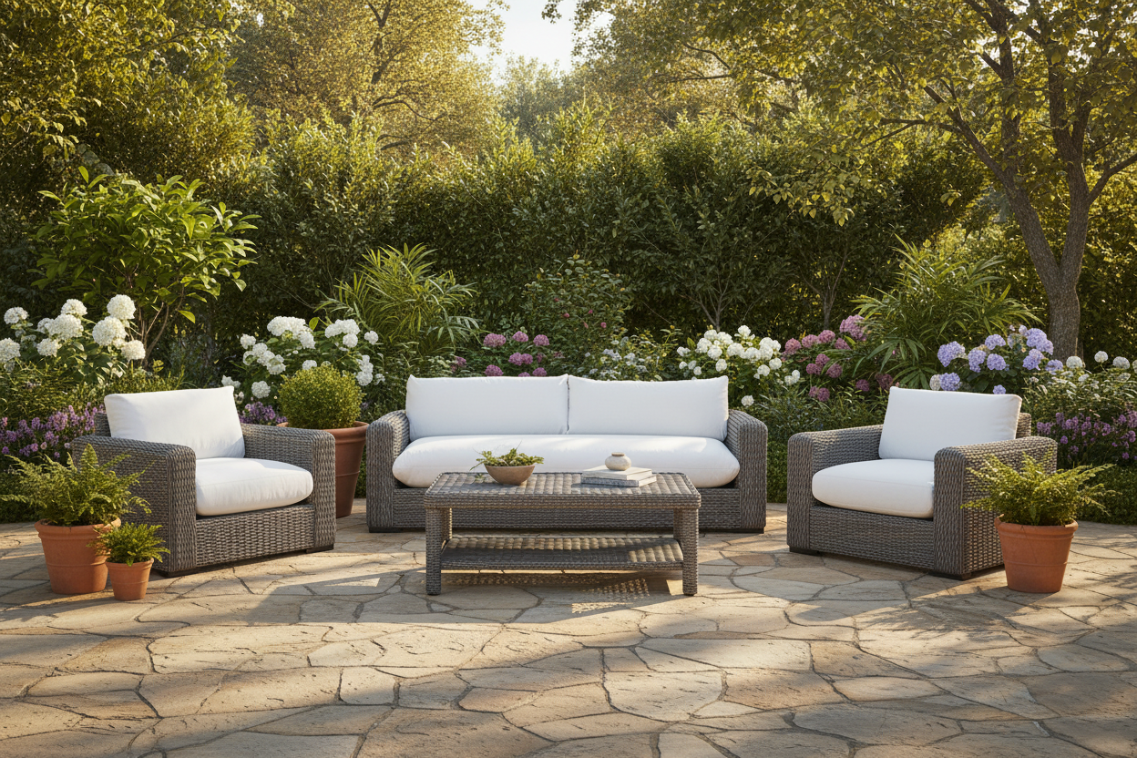 Universal Coastal Living Montauk Woven Outdoor Seating Set