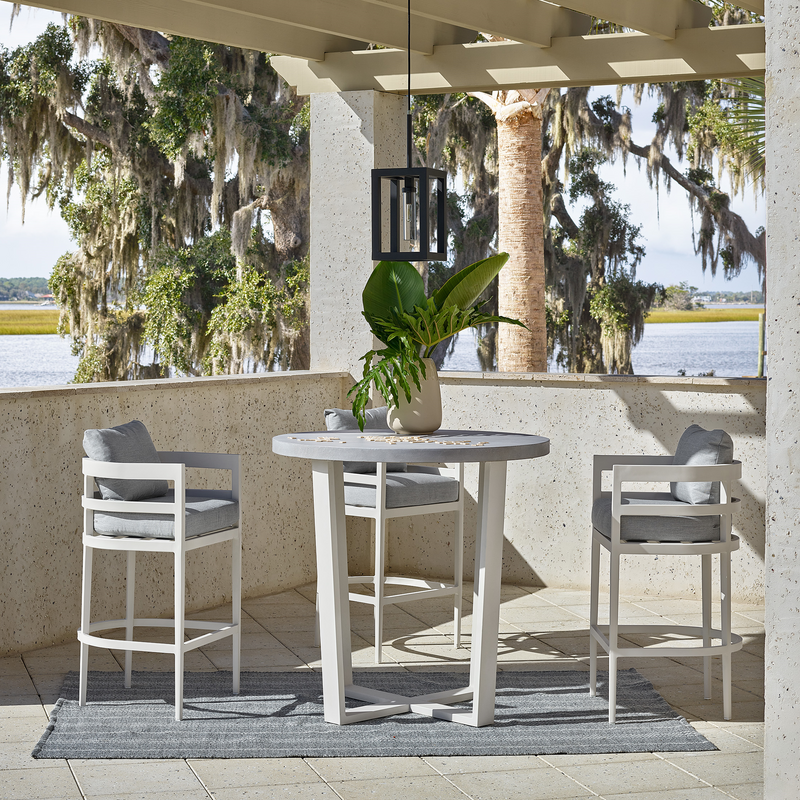 Universal Coastal Living South Beach 3-Pc Outdoor Bar Set (Table +2 Chairs)
