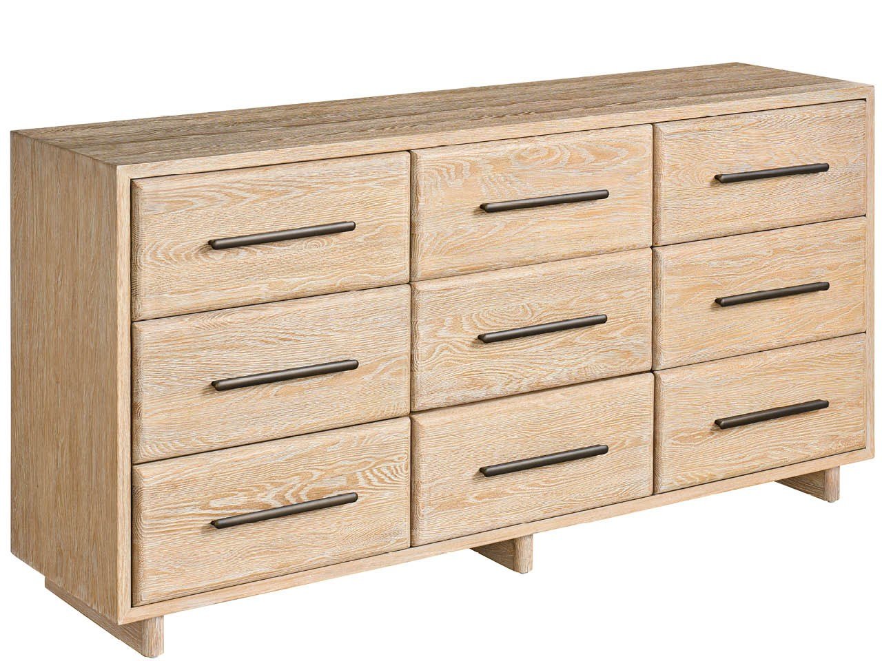 Modern Sand 72&quot; 9-Drawer Dresser