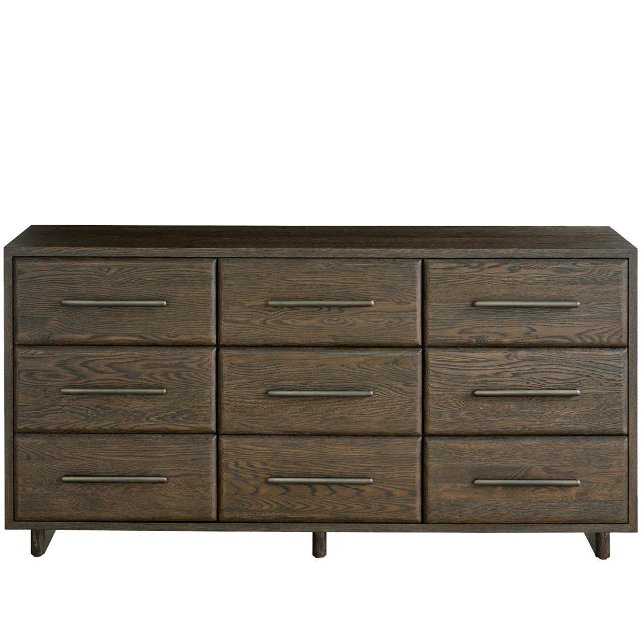 Modern Earth 72" 9-Drawer Dresser